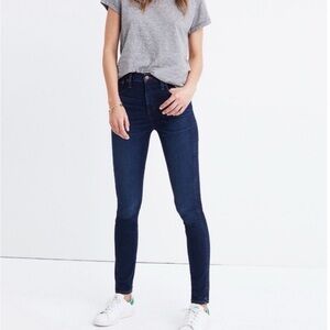 Madewell 10” High-Rise Skinny - size 27